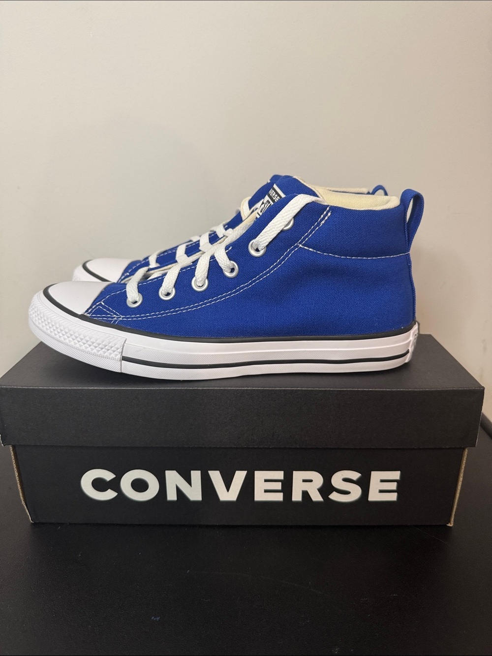 Converse Unisex Street Mid Sneakers Blue Men 7/Women 9 New NIB